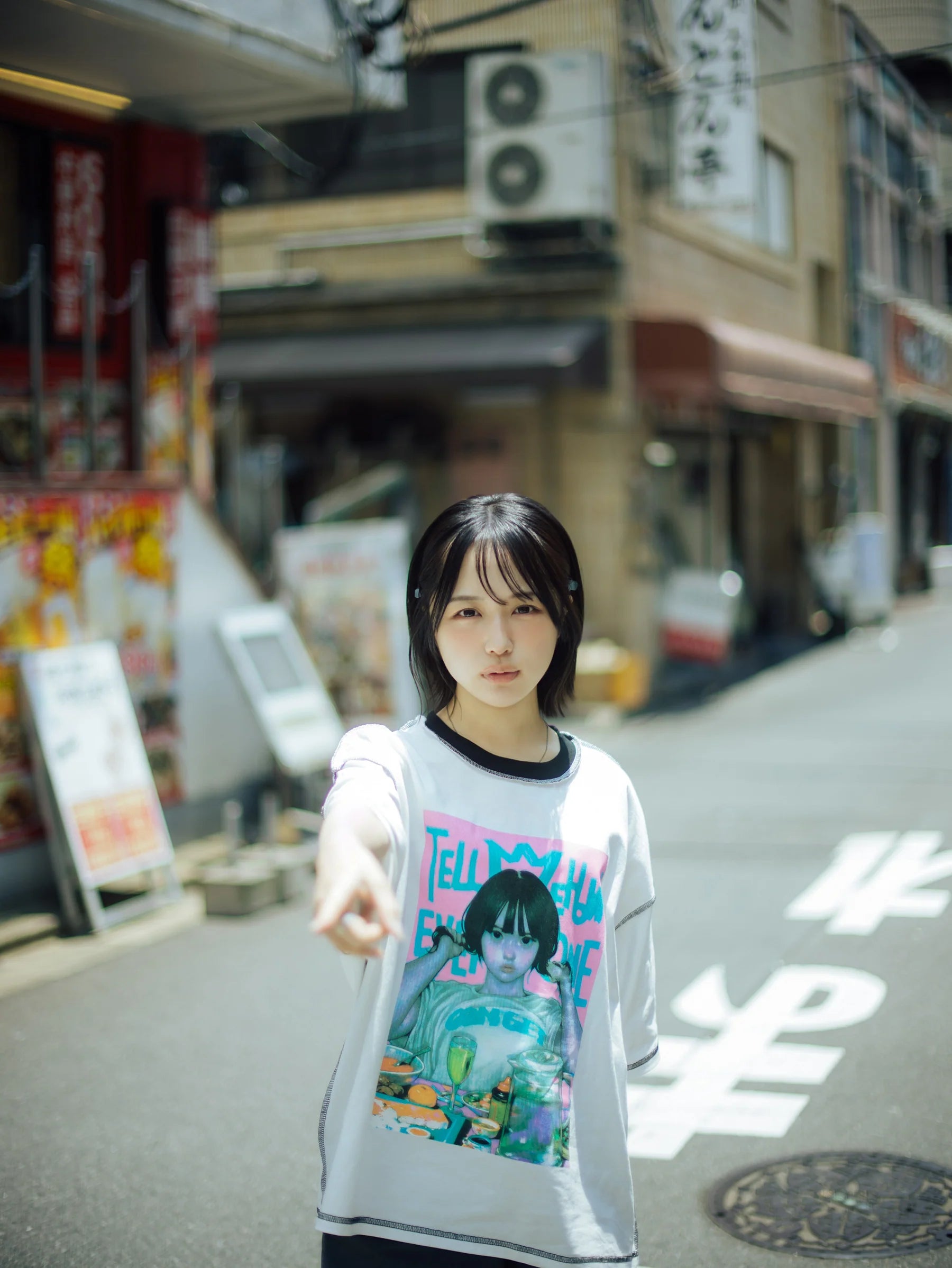 Over Print sss-5 Tee