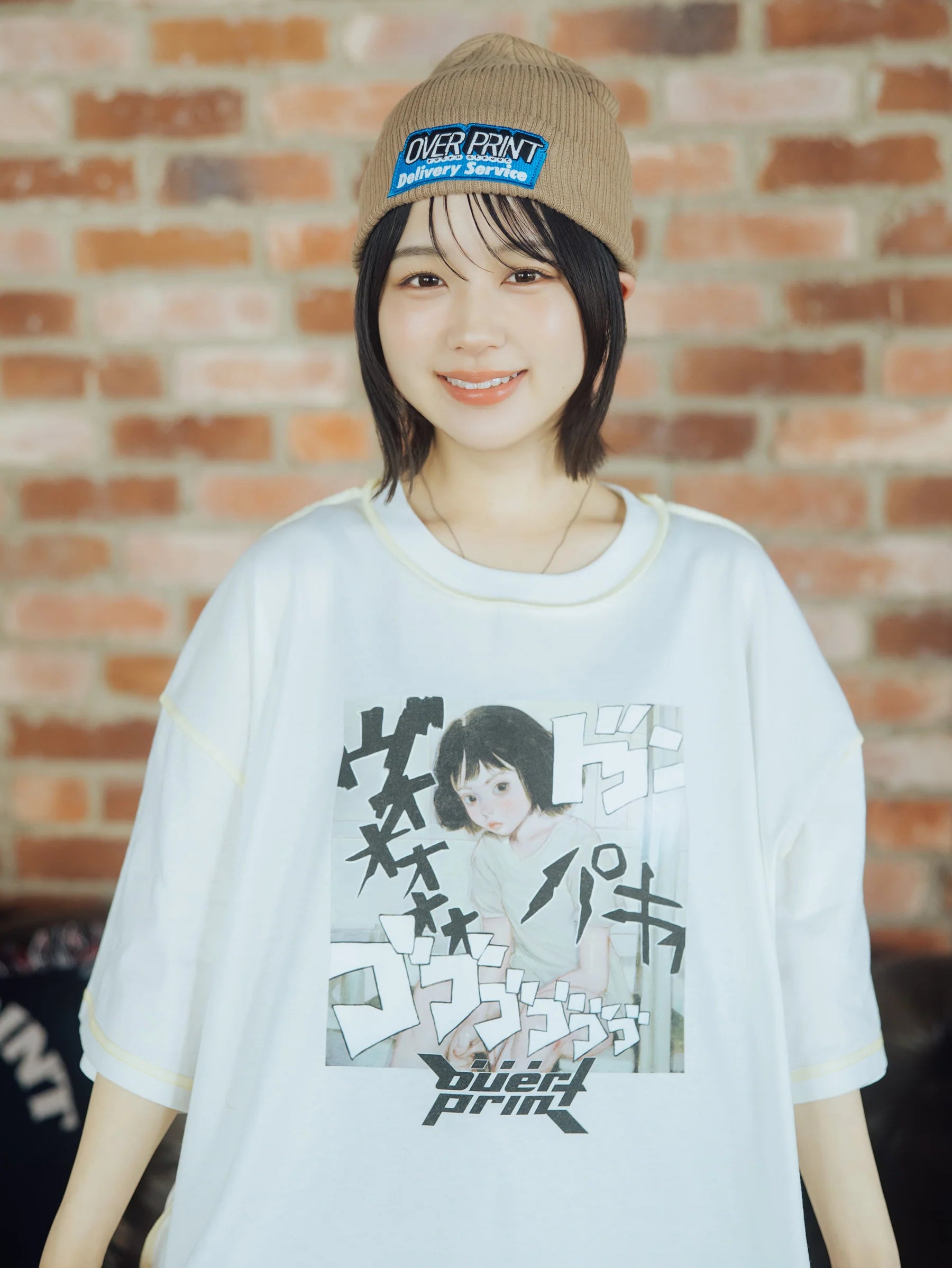 Over Print｜no.1582_Onomatopoeia War Tee
