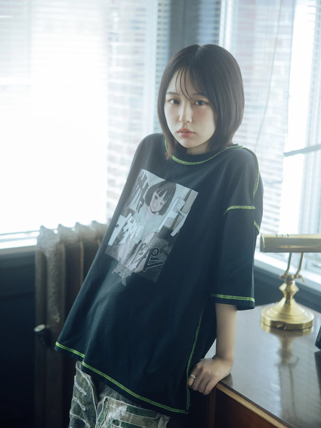 Over Print｜no.1585_Onomatopoeia War Tee