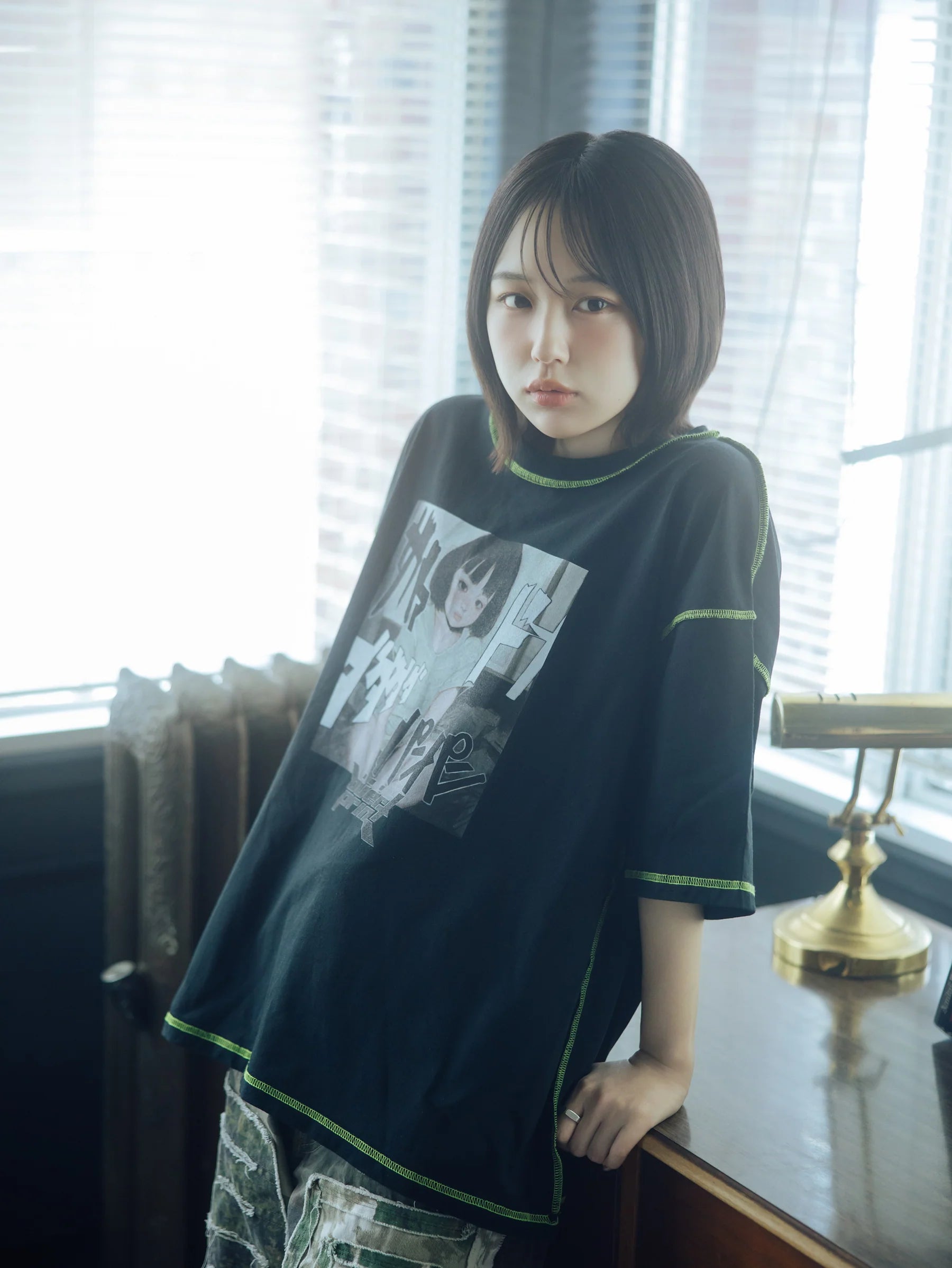 Over Print｜no.1585_Onomatopoeia War Tee