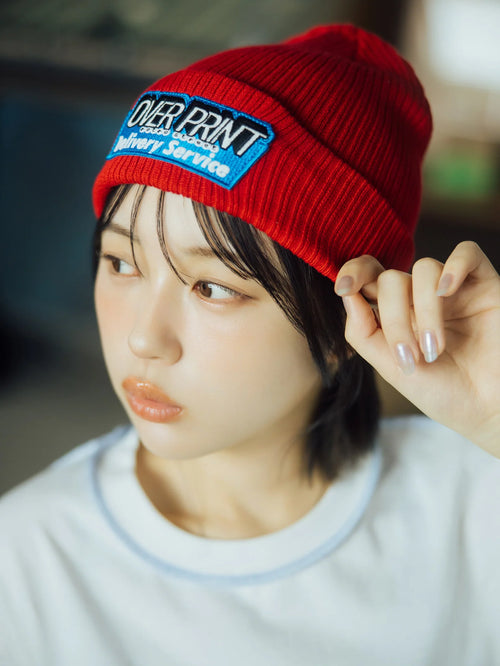 Over Print｜Delivery KnitHat