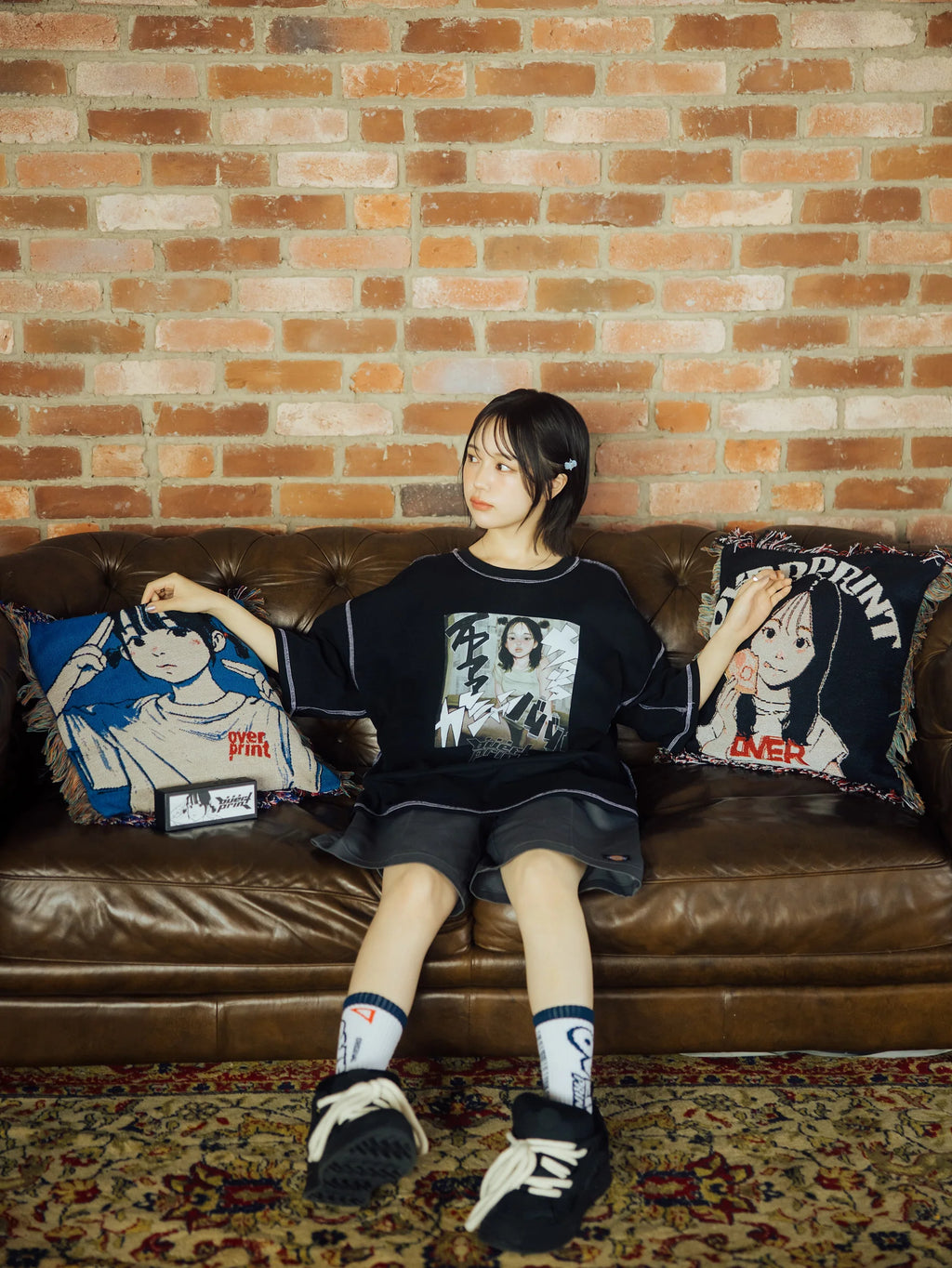 Over Print｜no.1578_Onomatopoeia War Tee