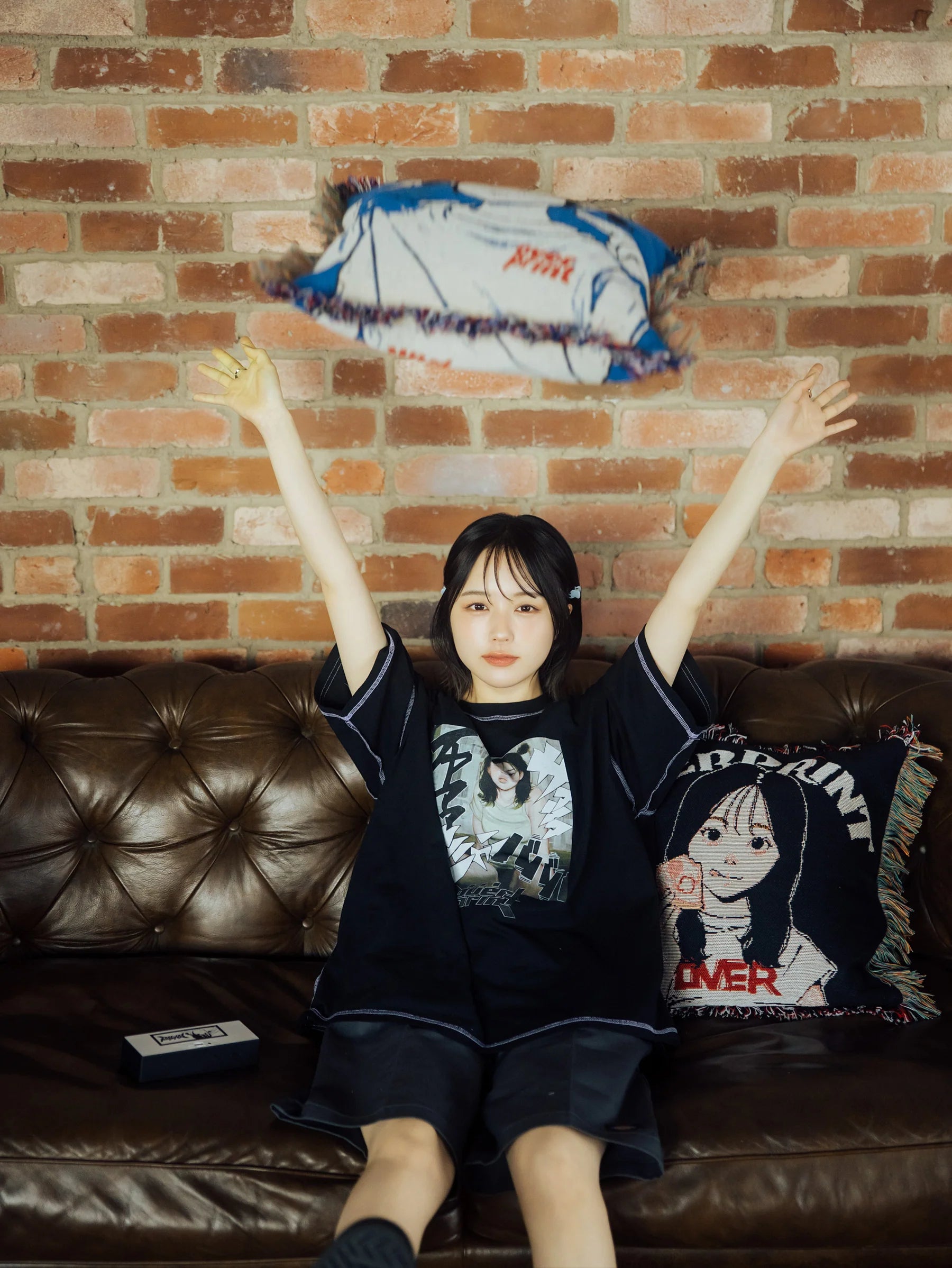 Over Print｜no.1578_Onomatopoeia War Tee