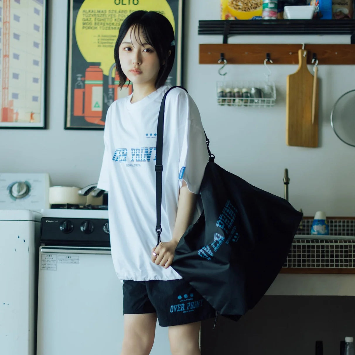 Over Print - BLUE MOTION Game Bag  - 2 Colors