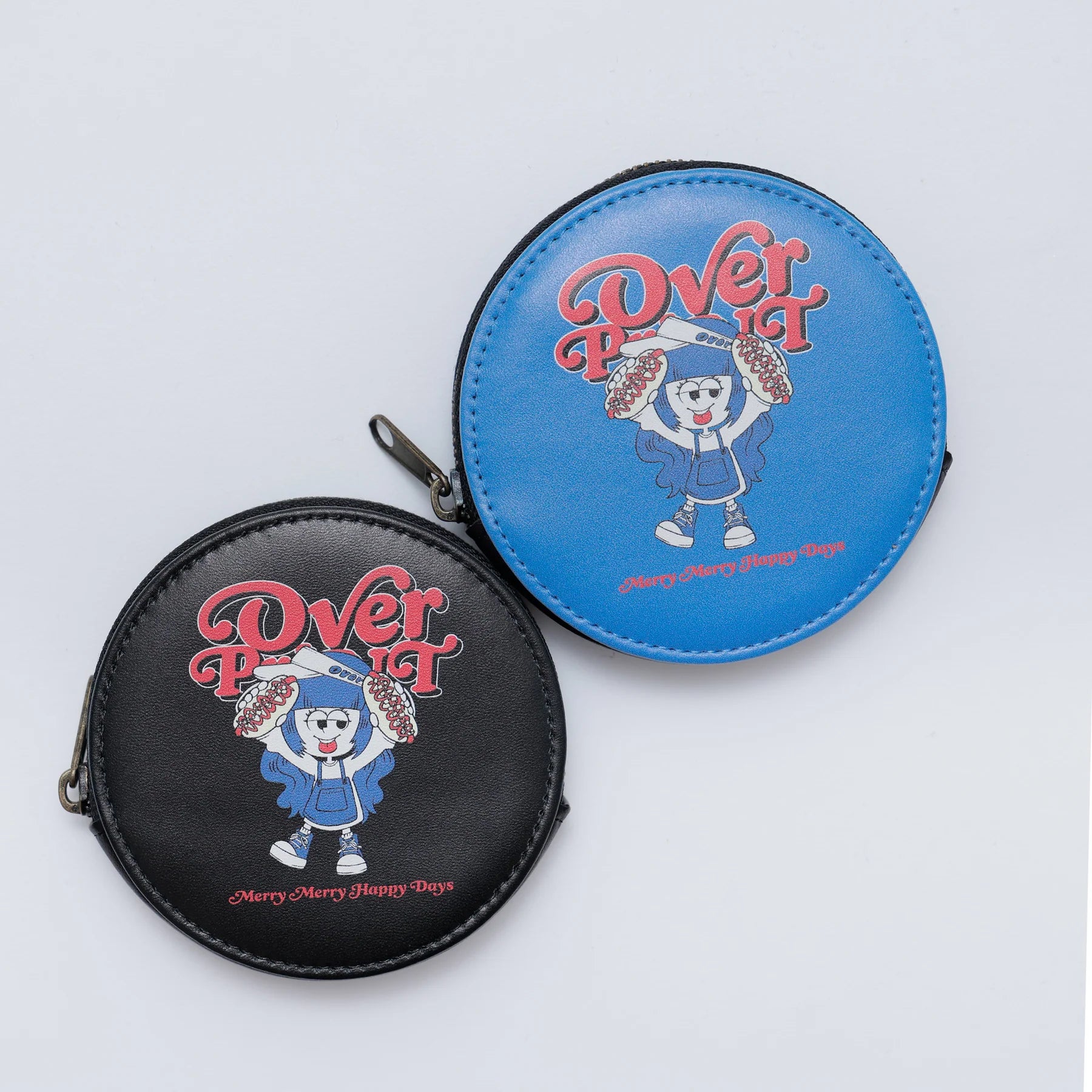 Over Print - MERRY MERRY Coin Case  - 2 Colors