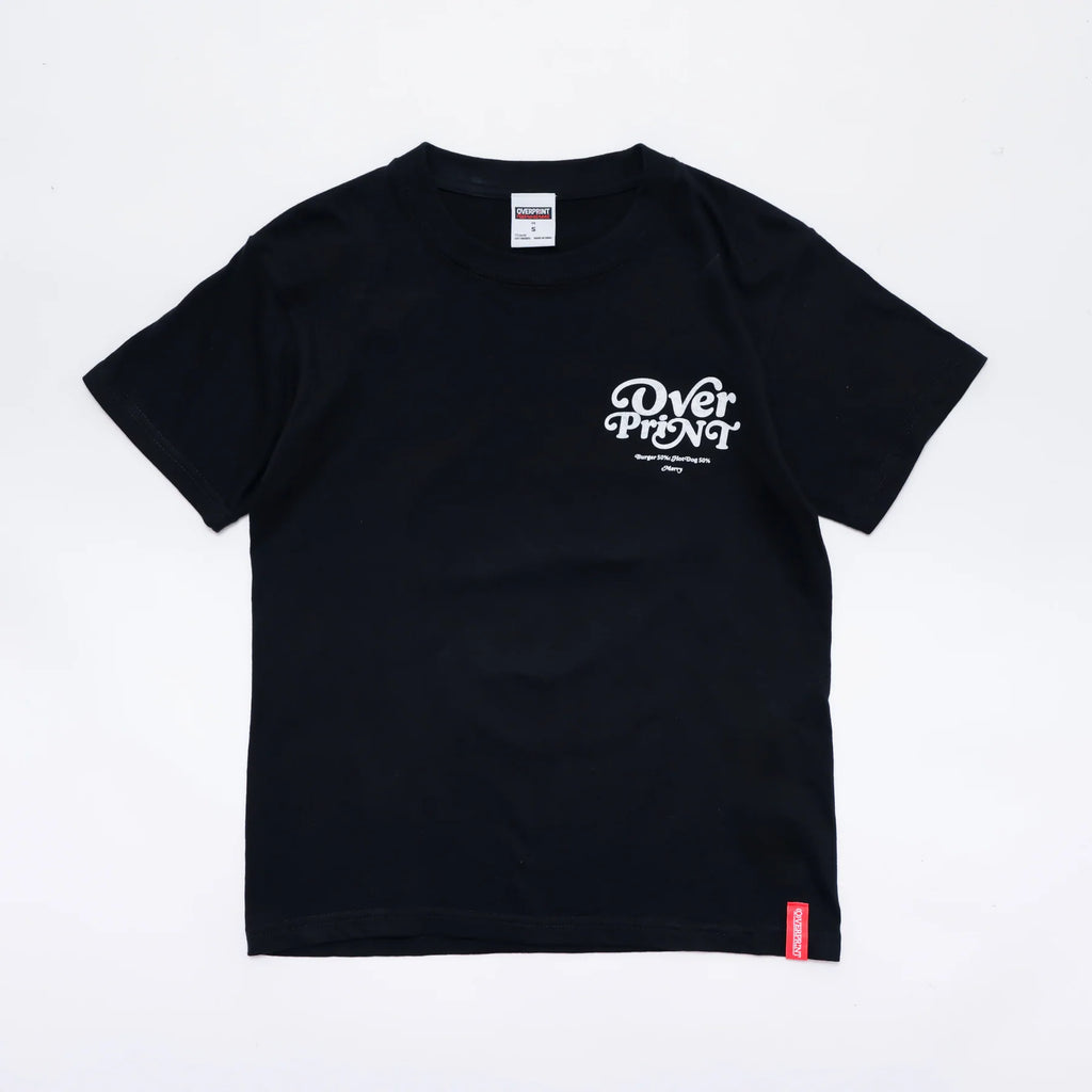 Over Print - MERRY MERRY Ladies mini Tee  - 2 Colors
