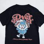 Over Print - MERRY MERRY Ladies mini Tee  - 2 Colors