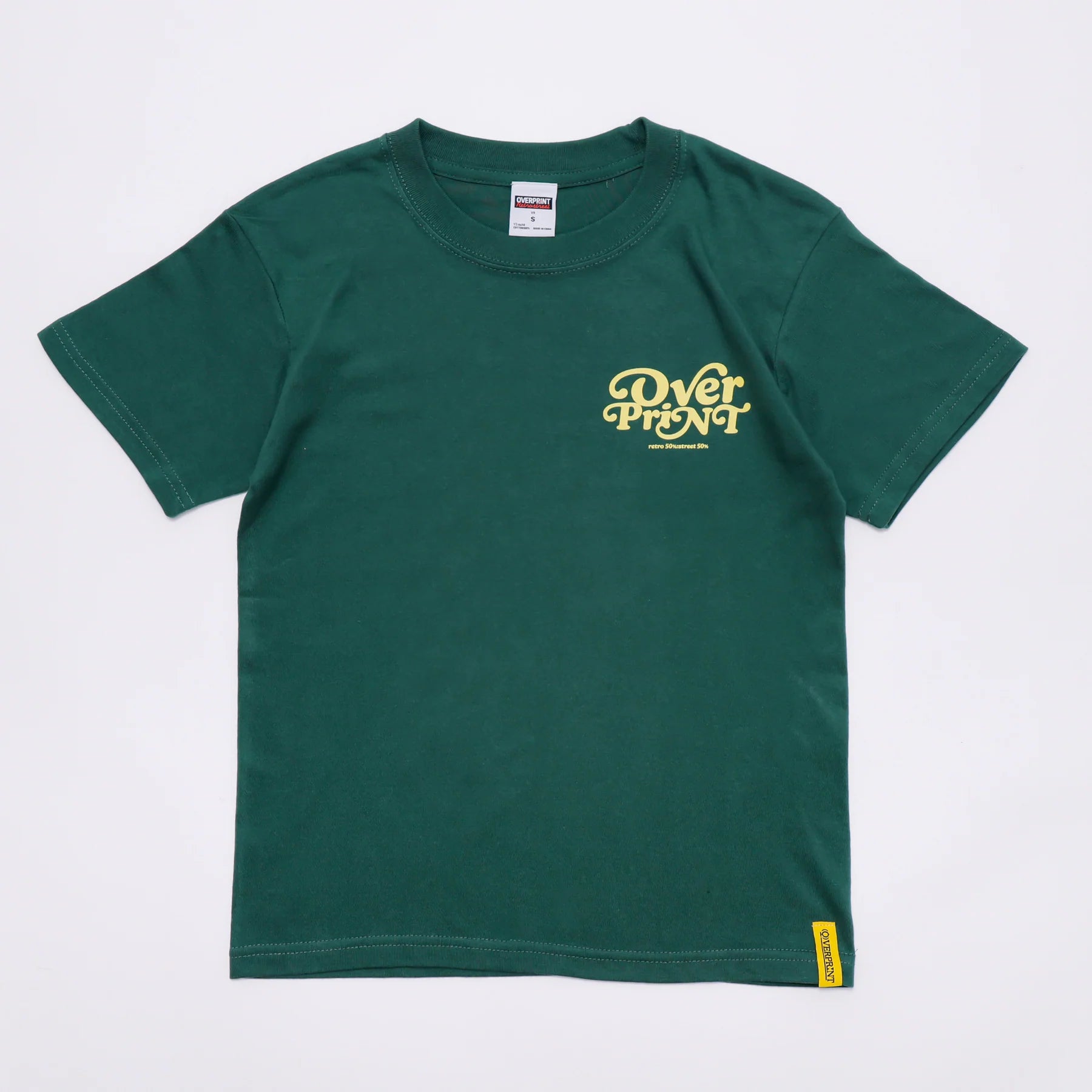 Over Print｜Playful Logo Ladies mini Tee