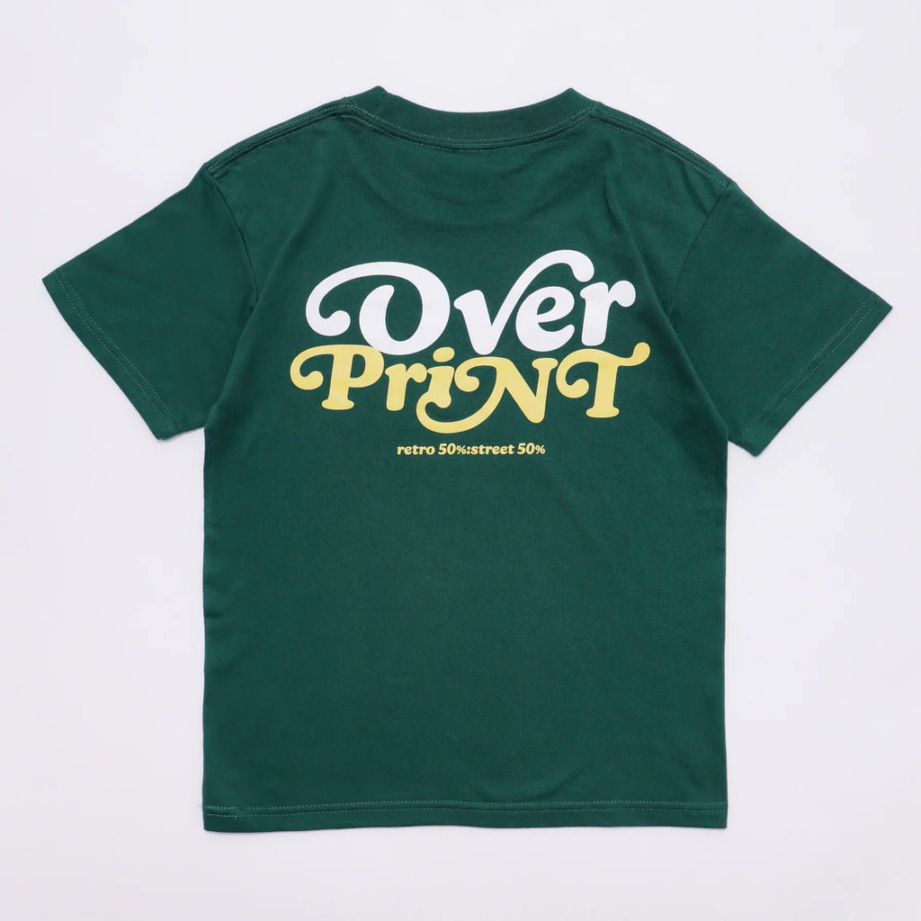 Over Print - Playful Logo Ladies mini Tee  - 4 Colors