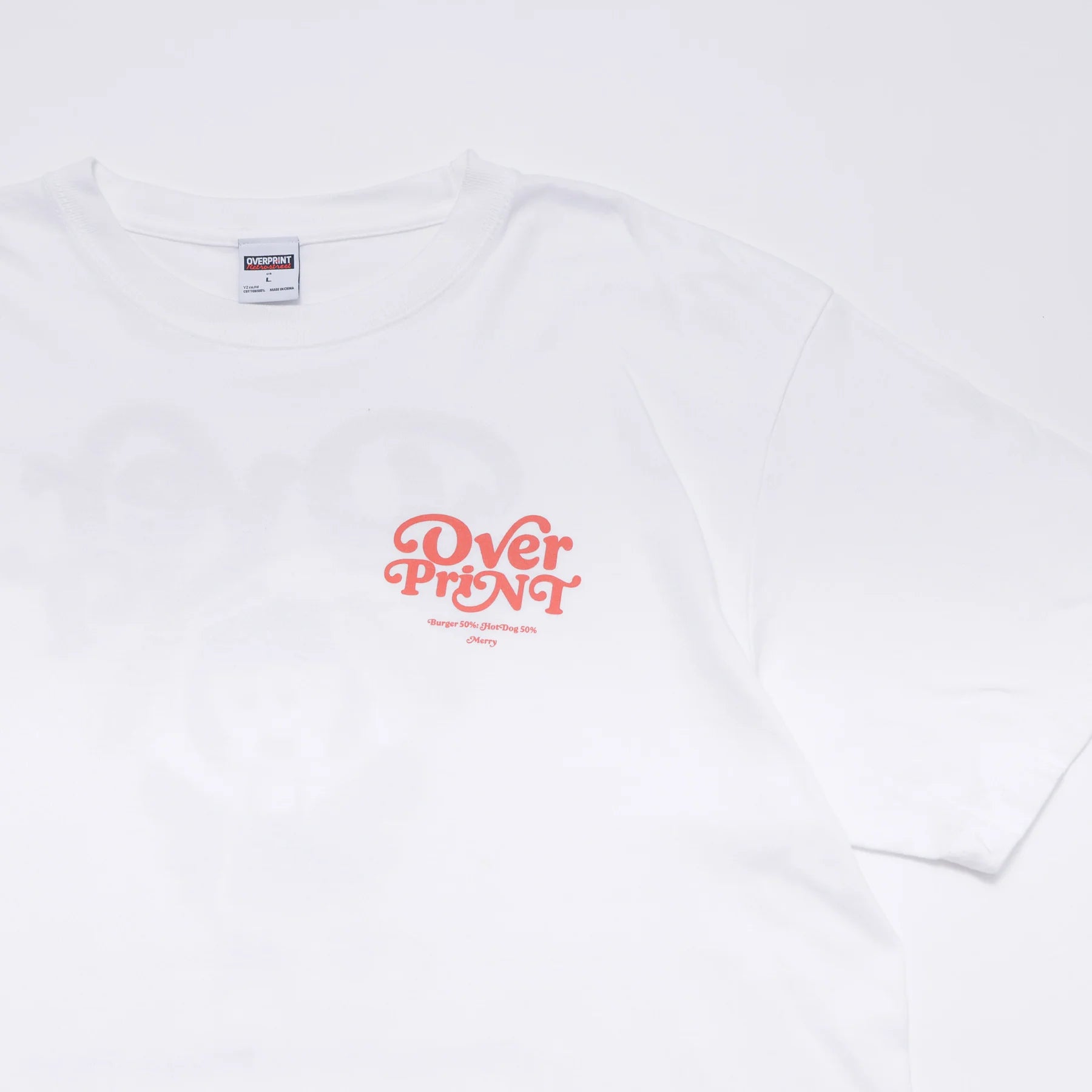 Over Print zerozerohero MERRY MERRY Tee