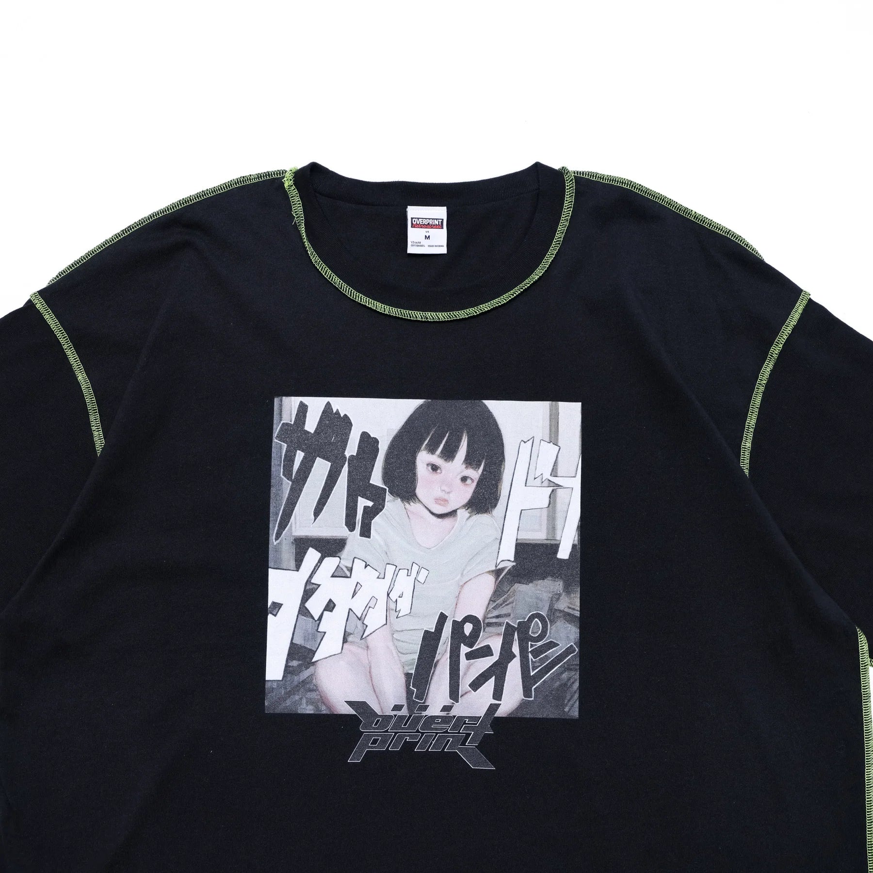 Over Print｜no.1585_Onomatopoeia War Tee