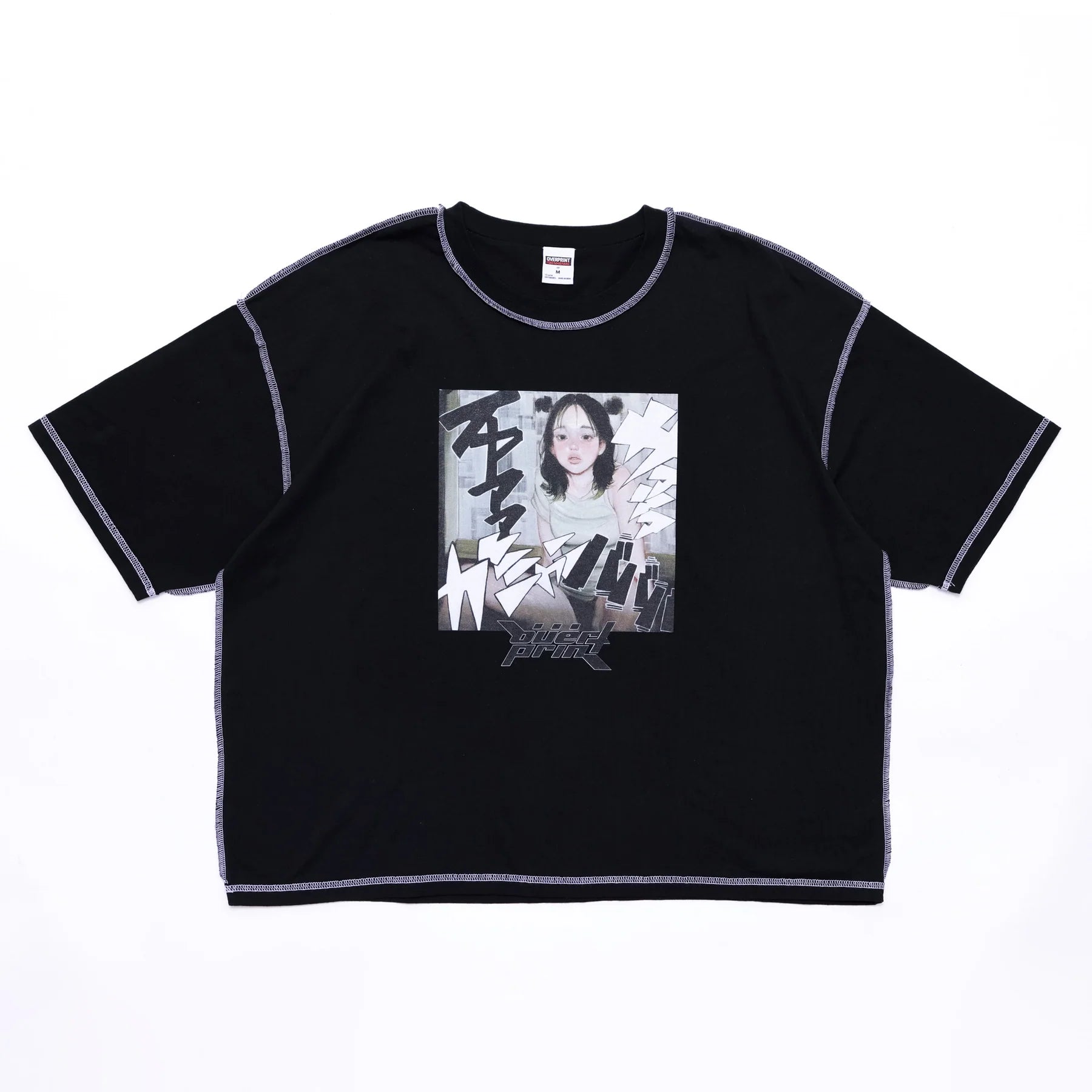 Over Print｜no.1578_Onomatopoeia War Tee