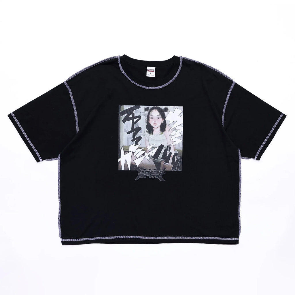 Over Print no.1585_Onomatopoeia War Tee
