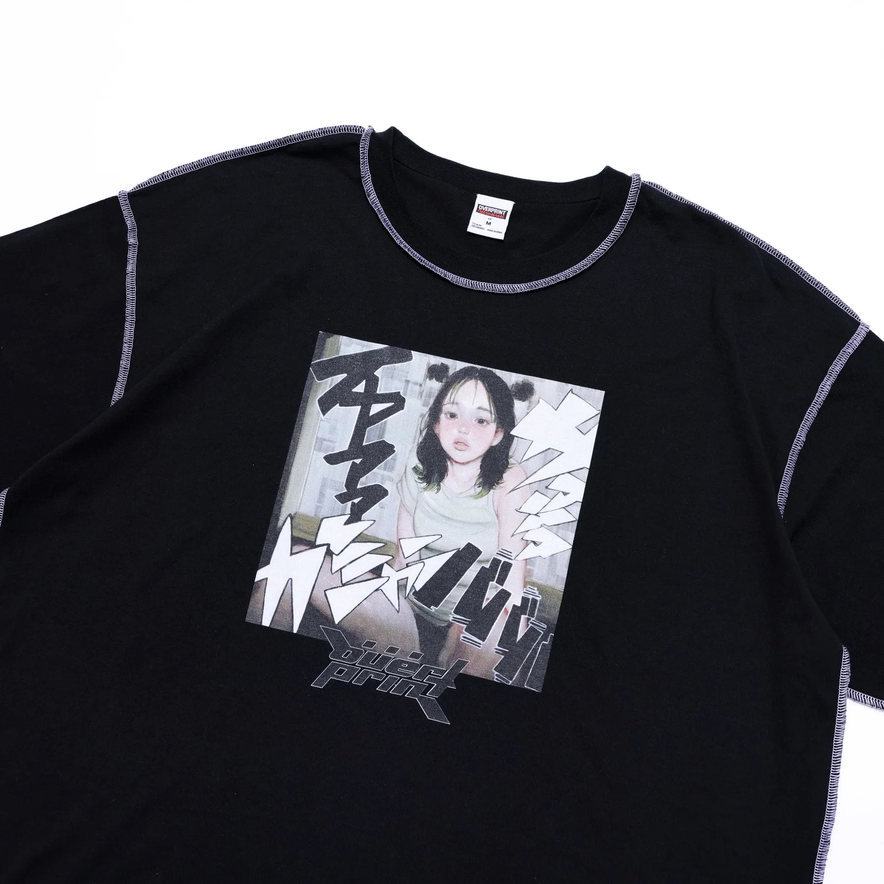 Over Print｜no.1578_Onomatopoeia War Tee