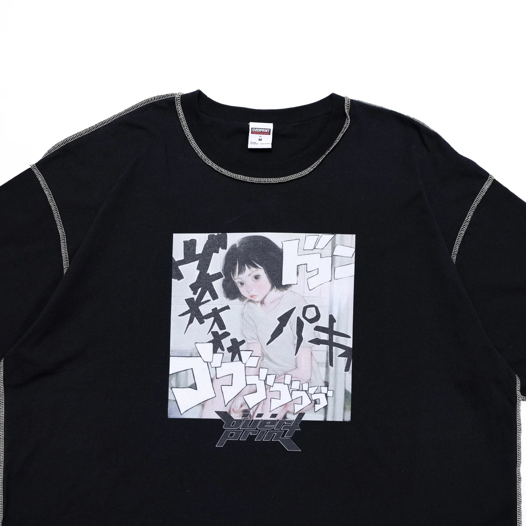 Over Print｜no.1582_Onomatopoeia War Tee