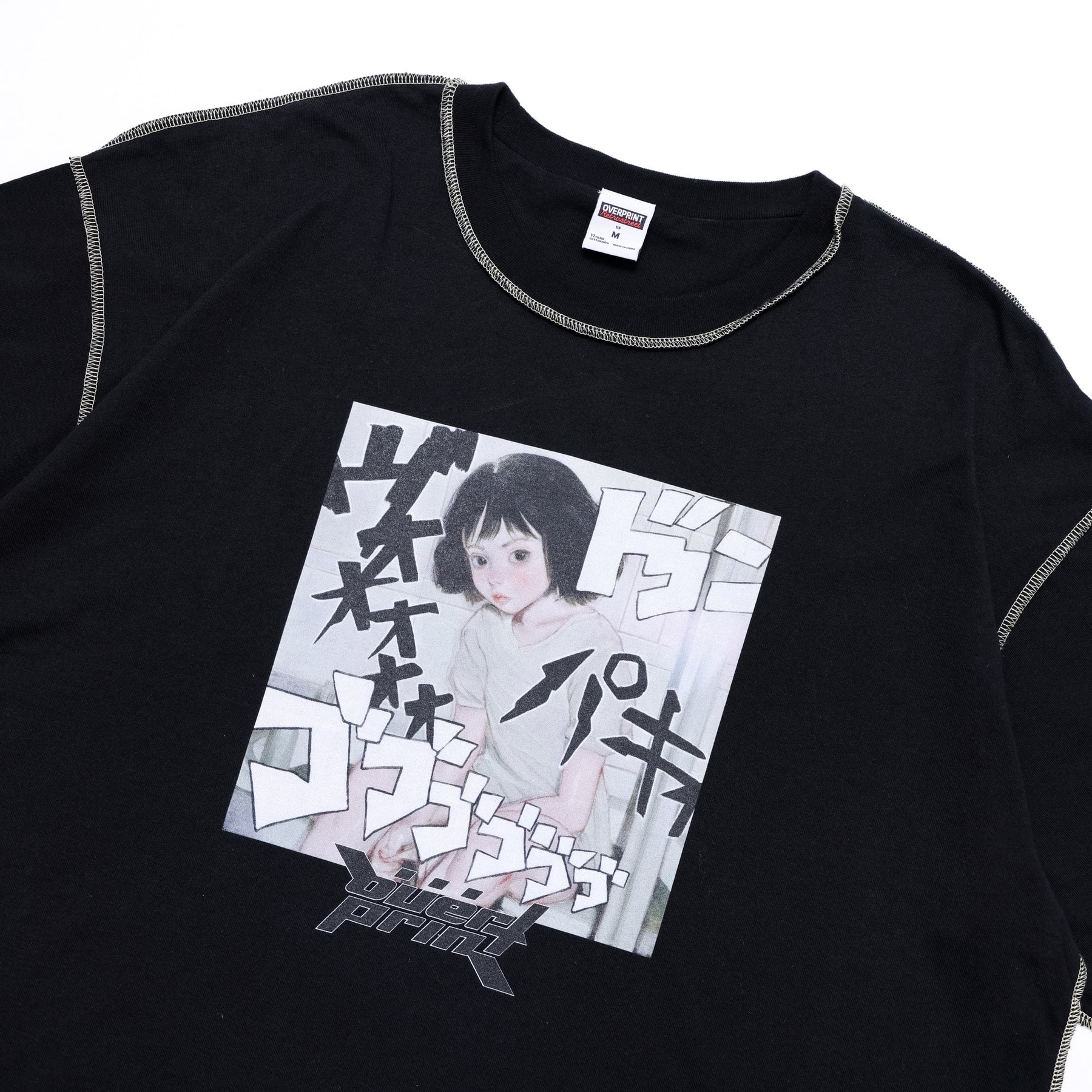 Over Print｜no.1582_Onomatopoeia War Tee