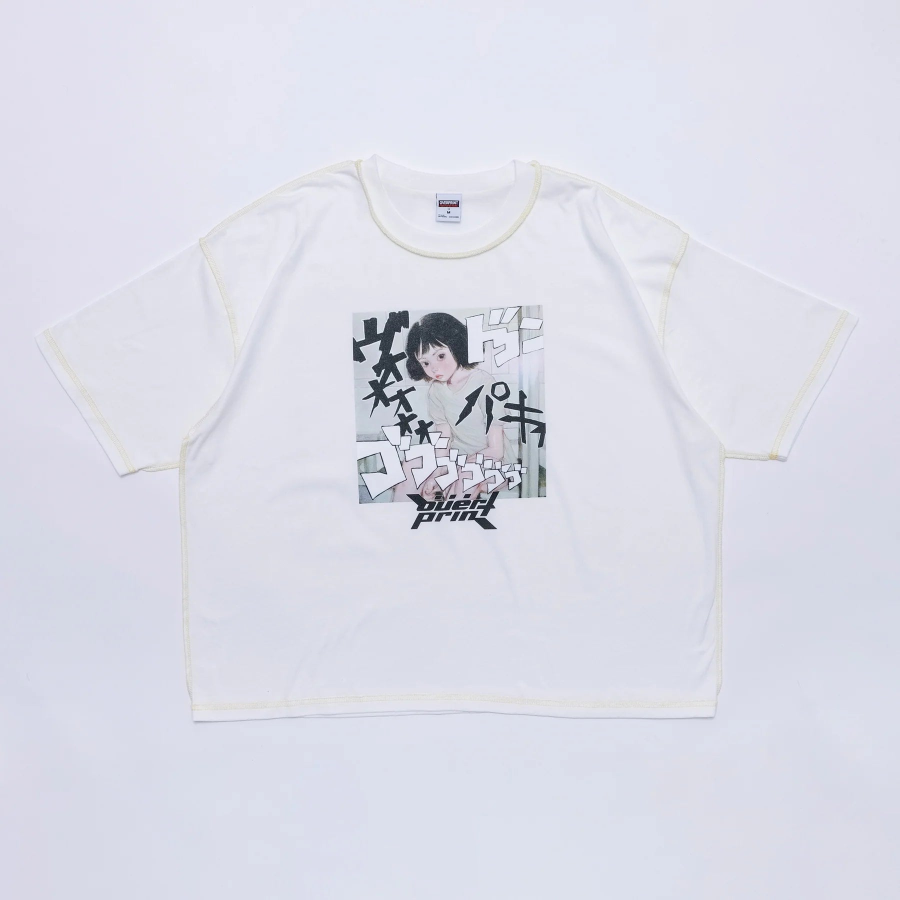 Over Print｜no.1582_Onomatopoeia War Tee