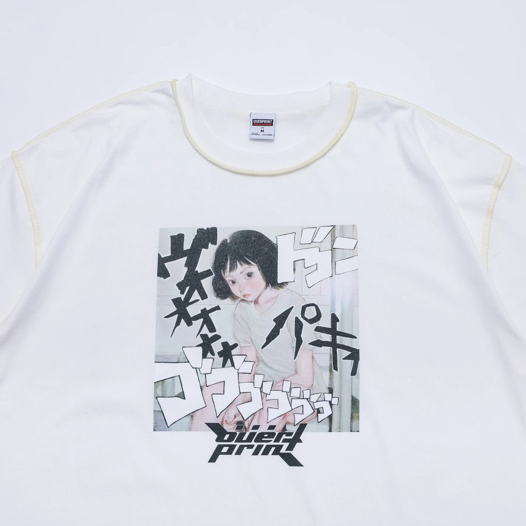 Over Print｜no.1582_Onomatopoeia War Tee