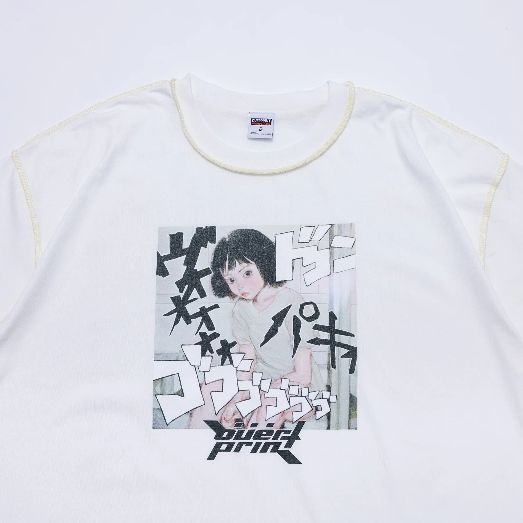 Over Print｜no.1582_Onomatopoeia War Tee