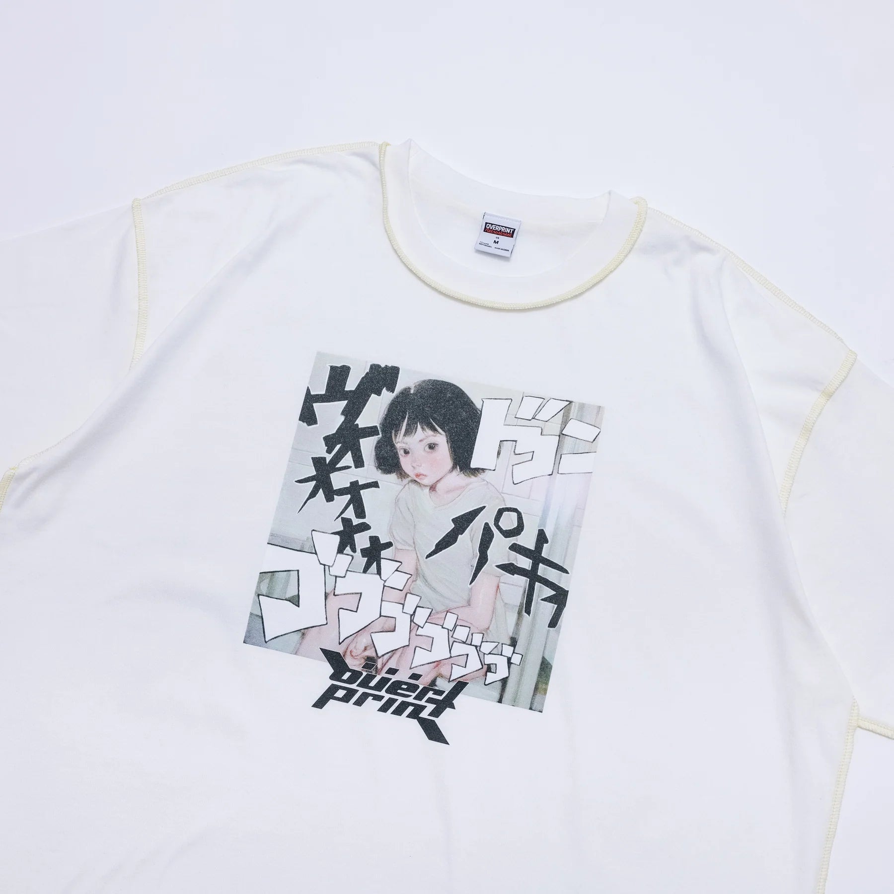Over Print｜no.1582_Onomatopoeia War Tee