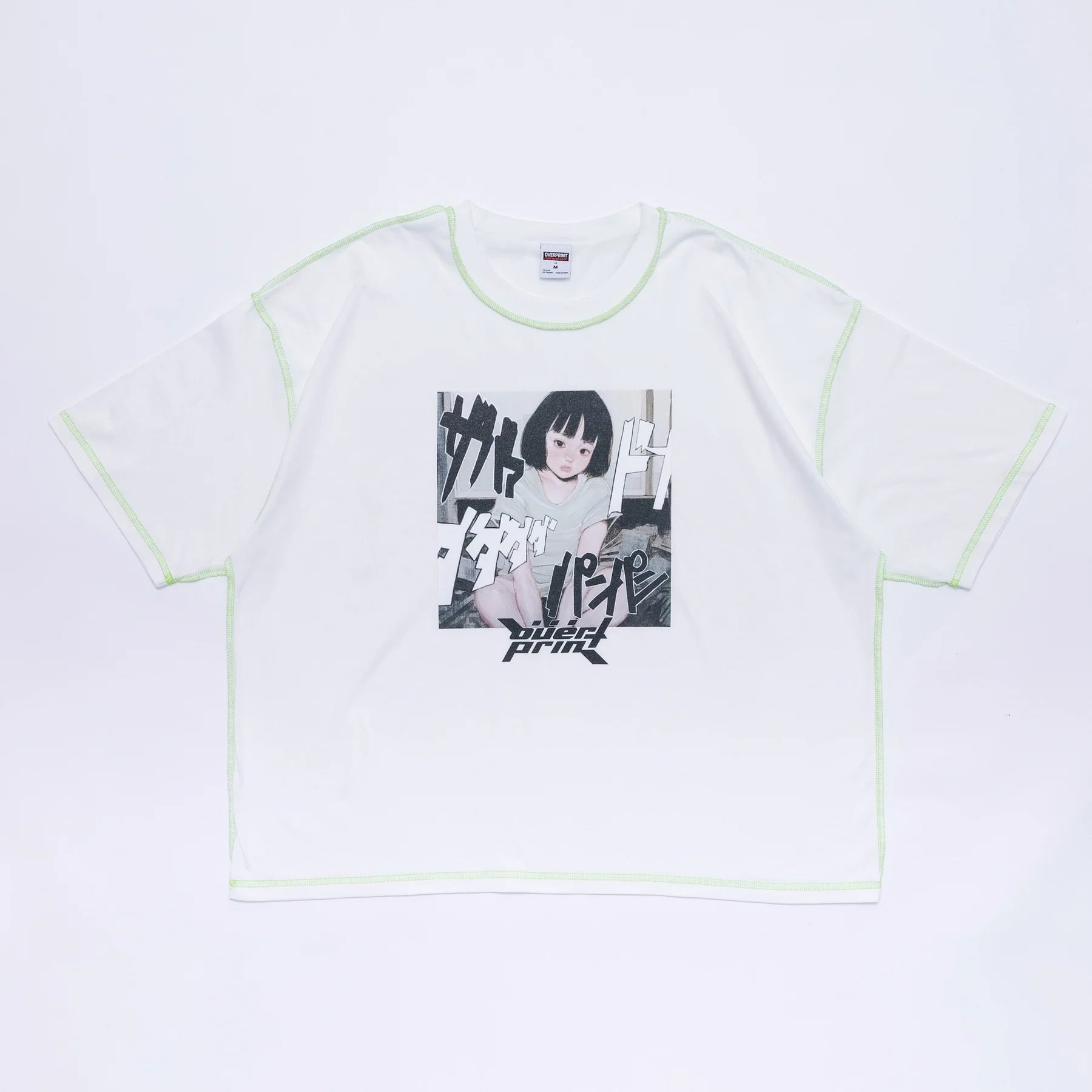 Over Print｜no.1585_Onomatopoeia War Tee