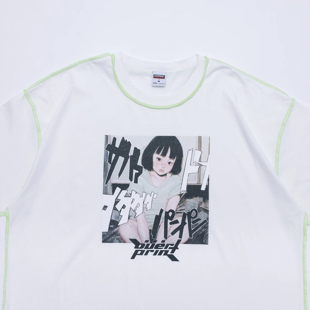 Over Print｜no.1585_Onomatopoeia War Tee