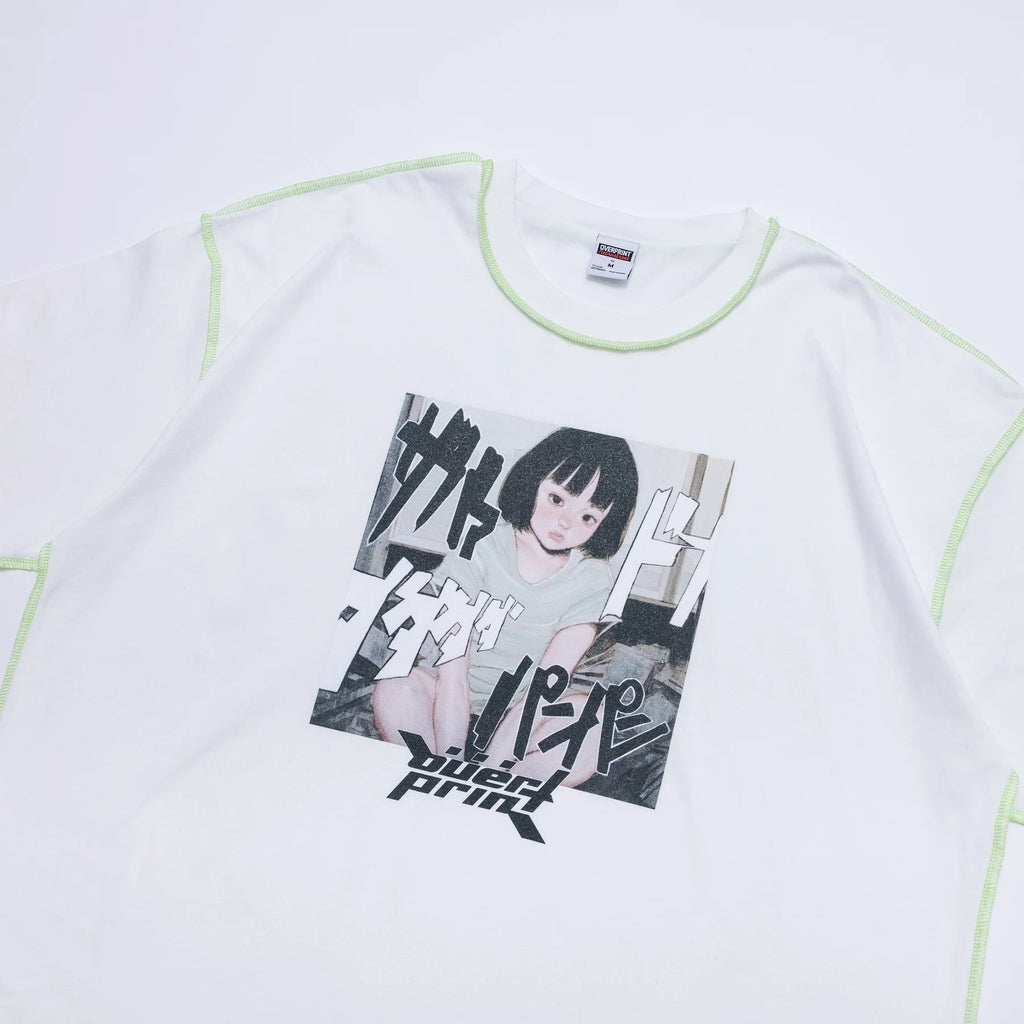 Over Print｜no.1585_Onomatopoeia War Tee