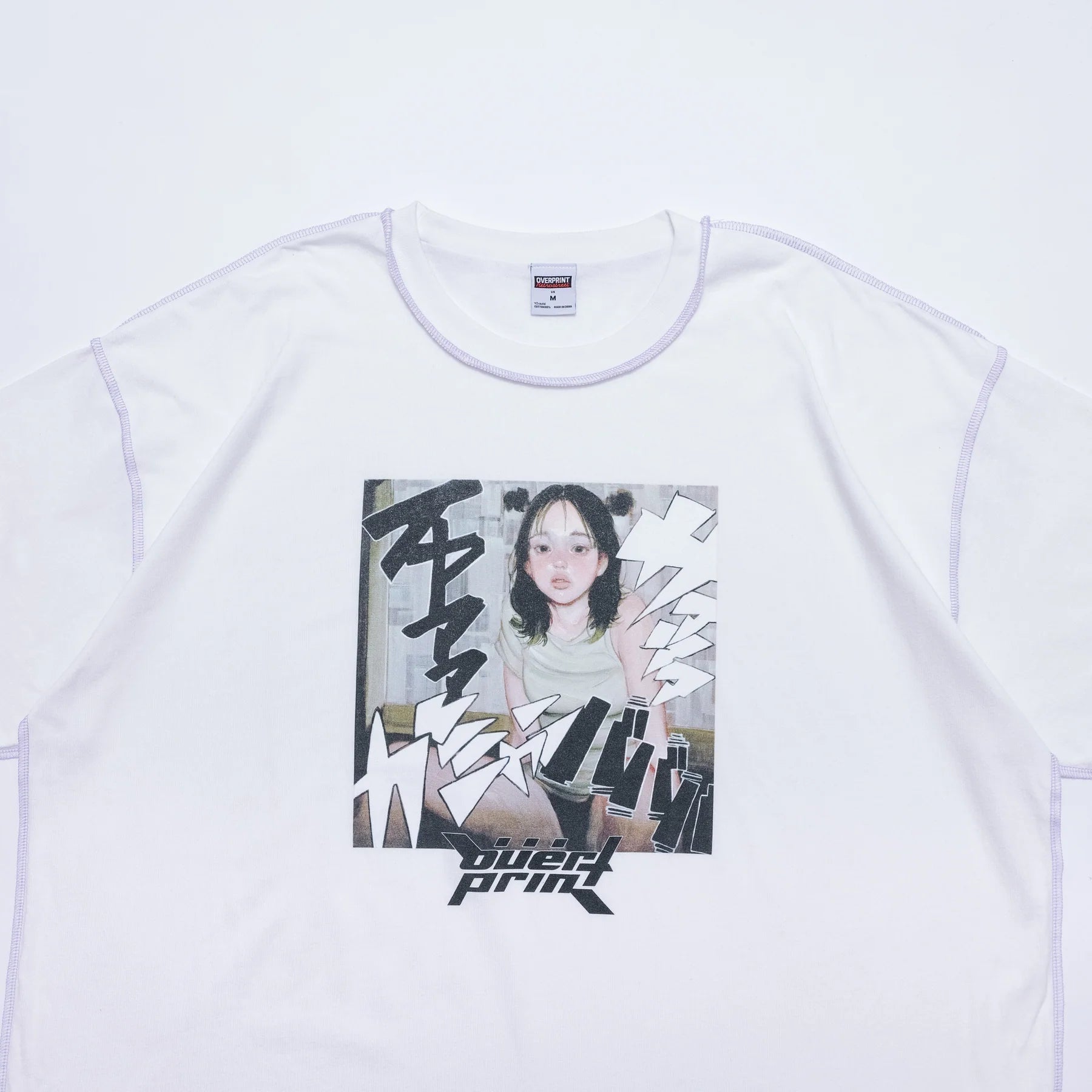 Over Print｜no.1578_Onomatopoeia War Tee