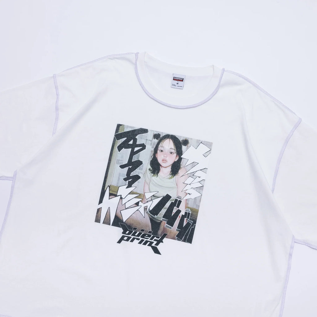 Over Print｜no.1578_Onomatopoeia War Tee