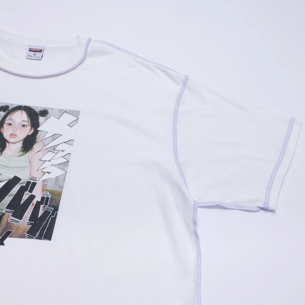 Over Print｜no.1578_Onomatopoeia War Tee