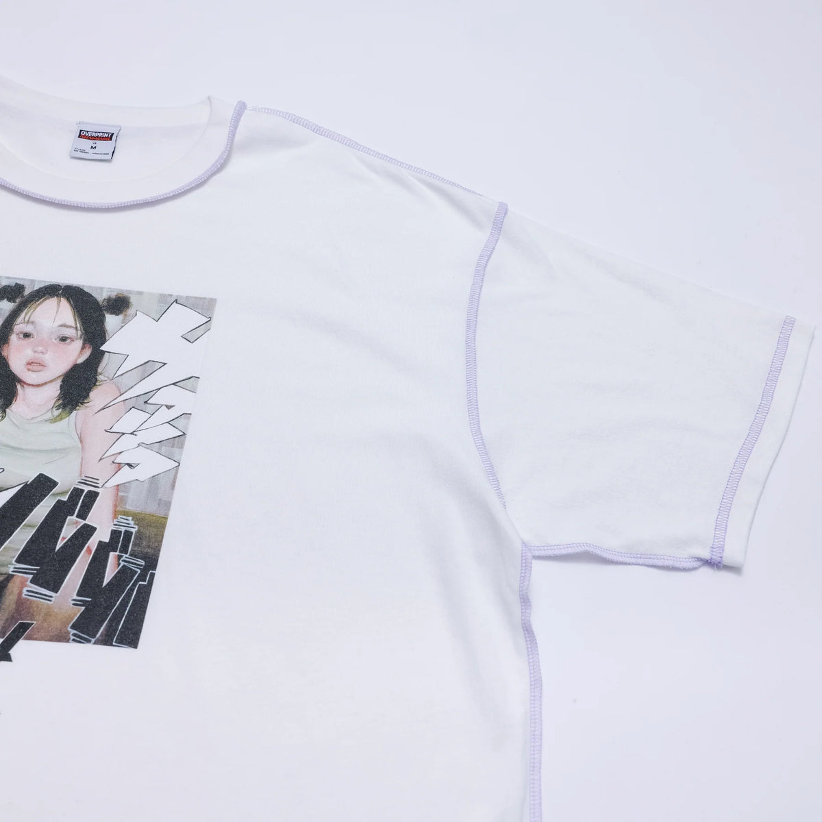 Over Print no.1585_Onomatopoeia War Tee