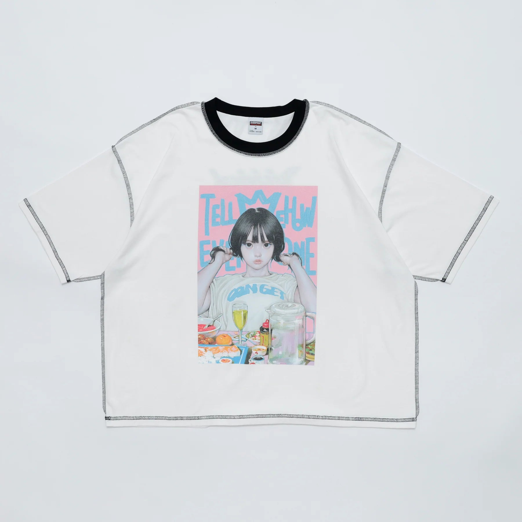 Over Print sss-5 Tee