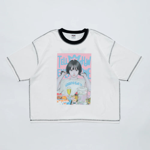 Over Print sss-5 Tee