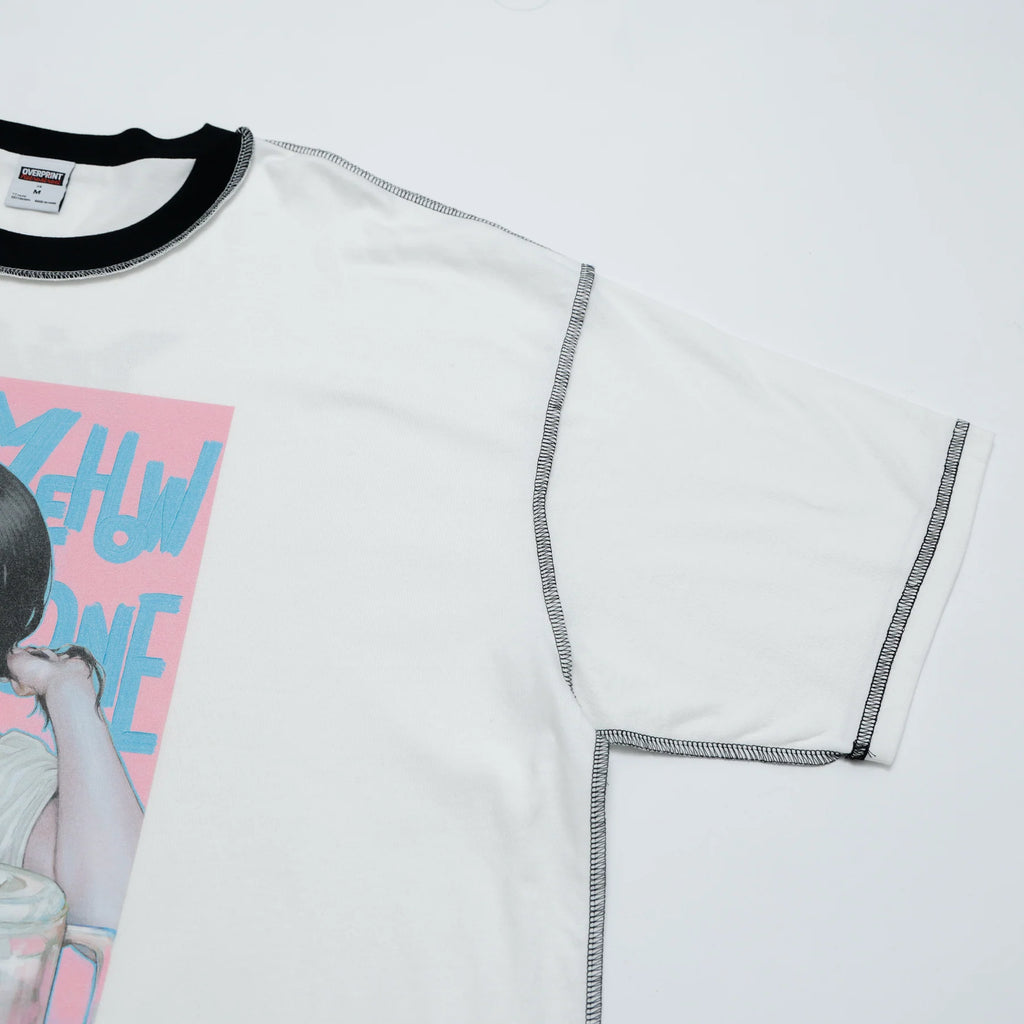 Over Print sss-5 Tee