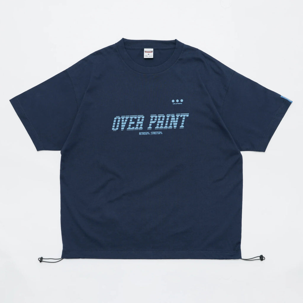 Over Print - BLUE MOTION Tee - 3 Colors