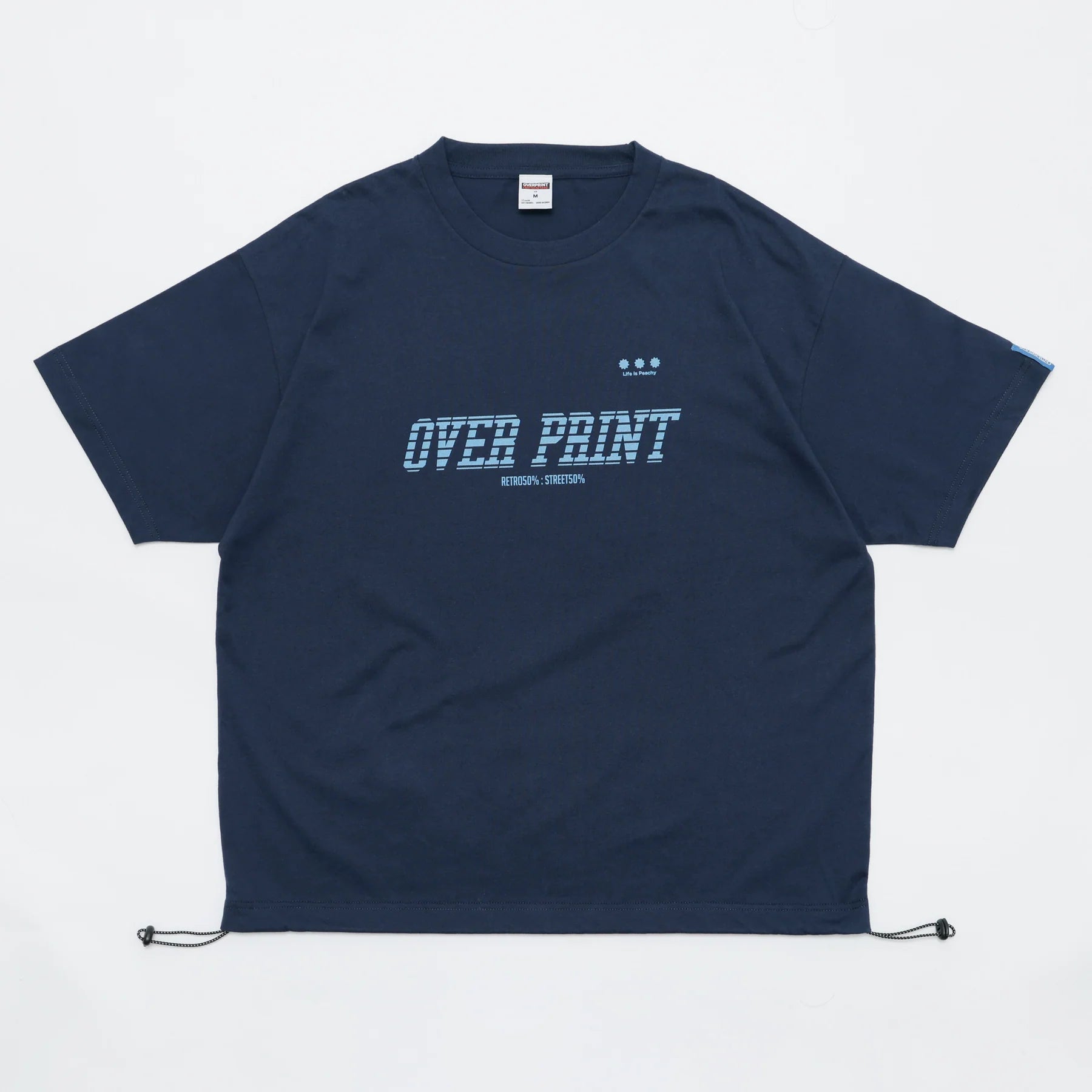 Over Print - BLUE MOTION Tee - 3 Colors