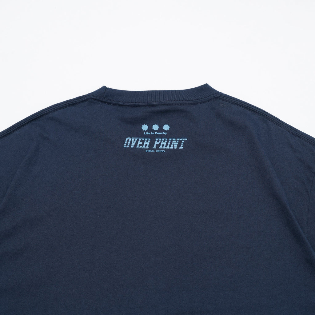 Over Print - BLUE MOTION Tee - 3 Colors