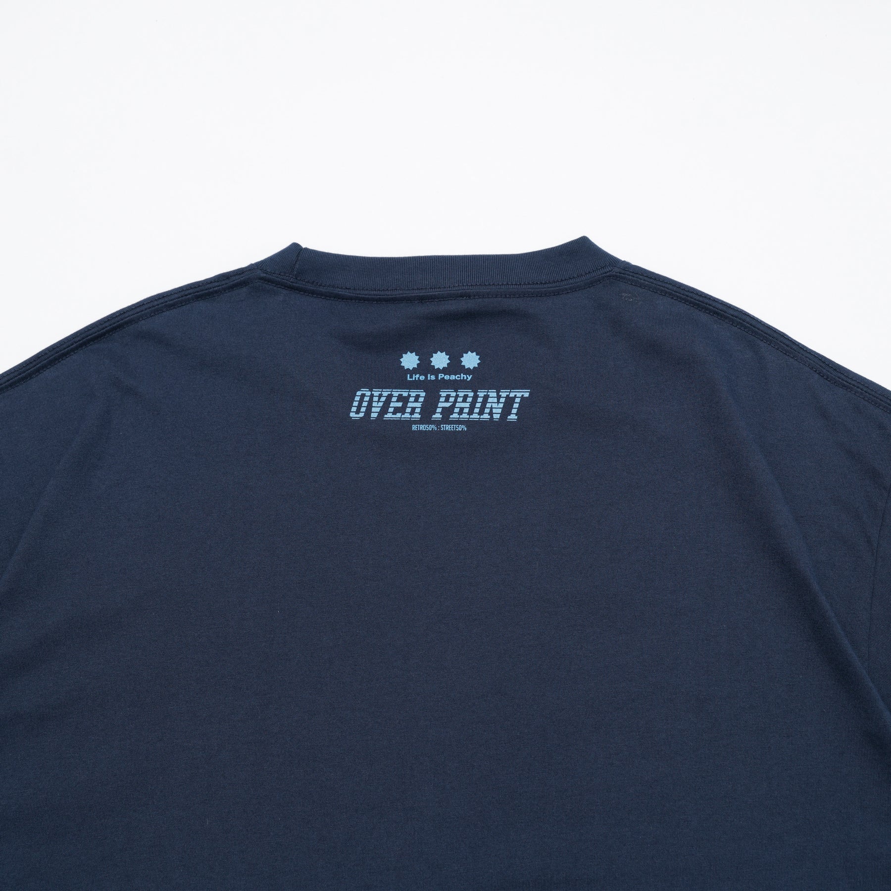 Over Print - BLUE MOTION Tee - 3 Colors
