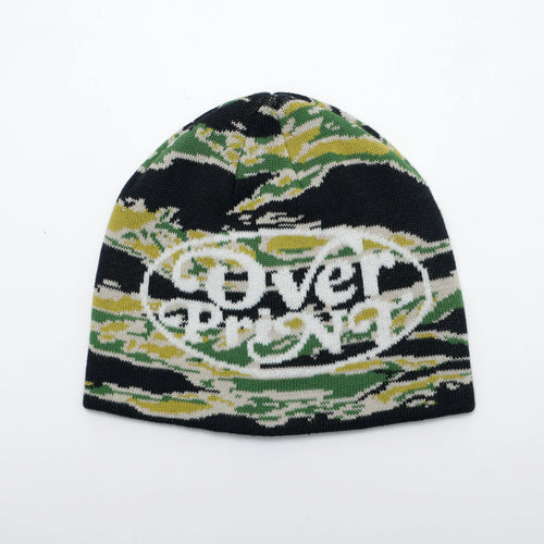 Over Print JQ knit beanie