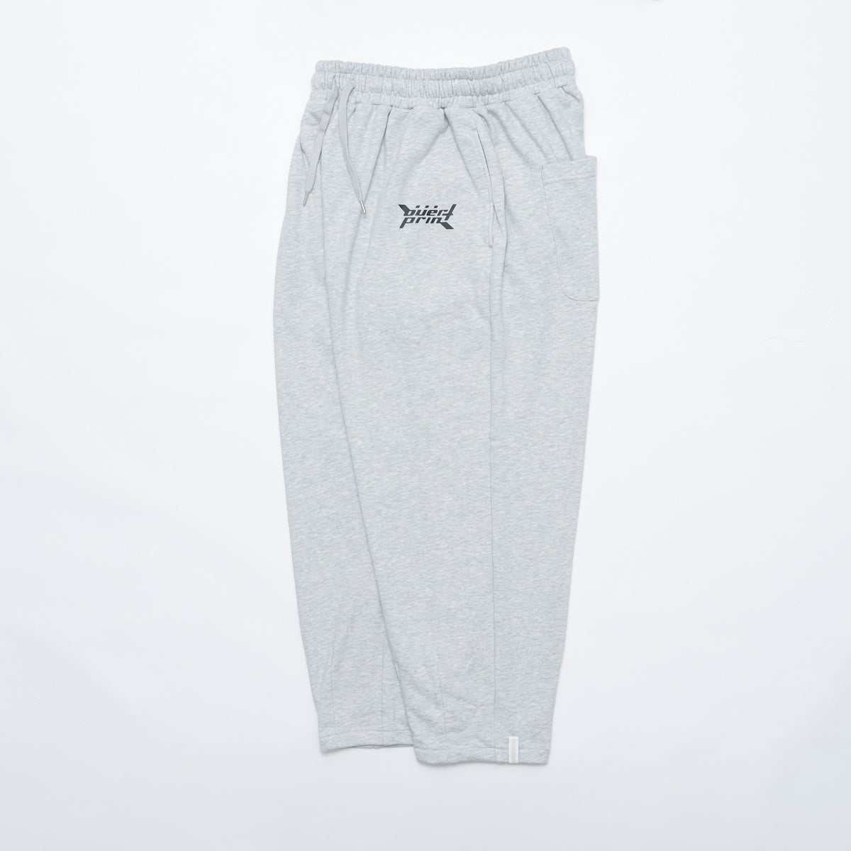 Over Print｜RECYCLE SweatPants "Ash"