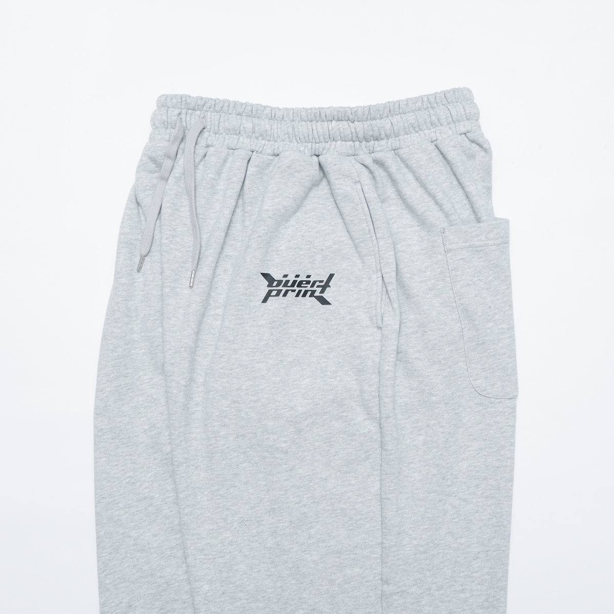 Over Print｜RECYCLE SweatPants "Ash"
