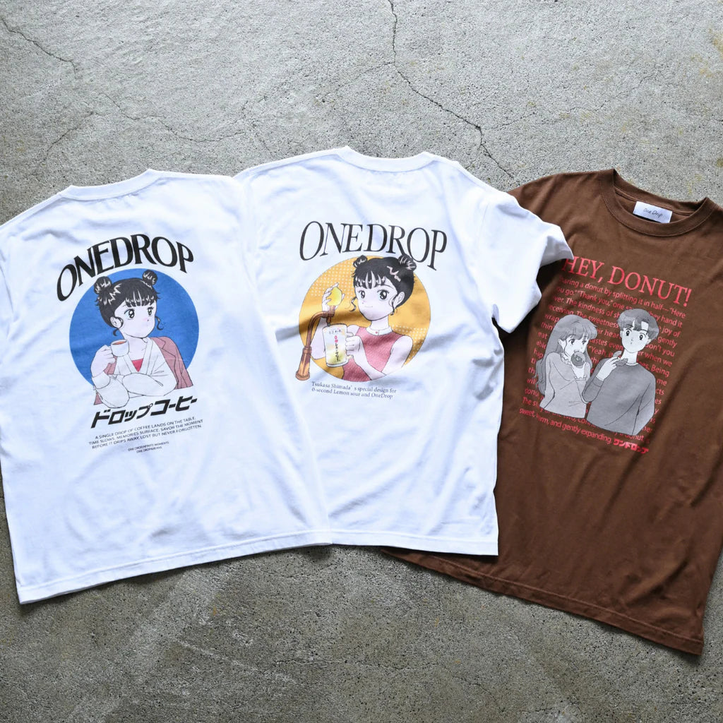 One Drop - Tsukasa Shimada 0-Second Lemon Sour Collaboration T-shirt