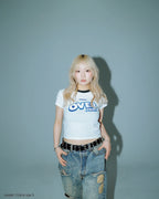 Over Print - Ledies Mini Tee  - 2 Colors