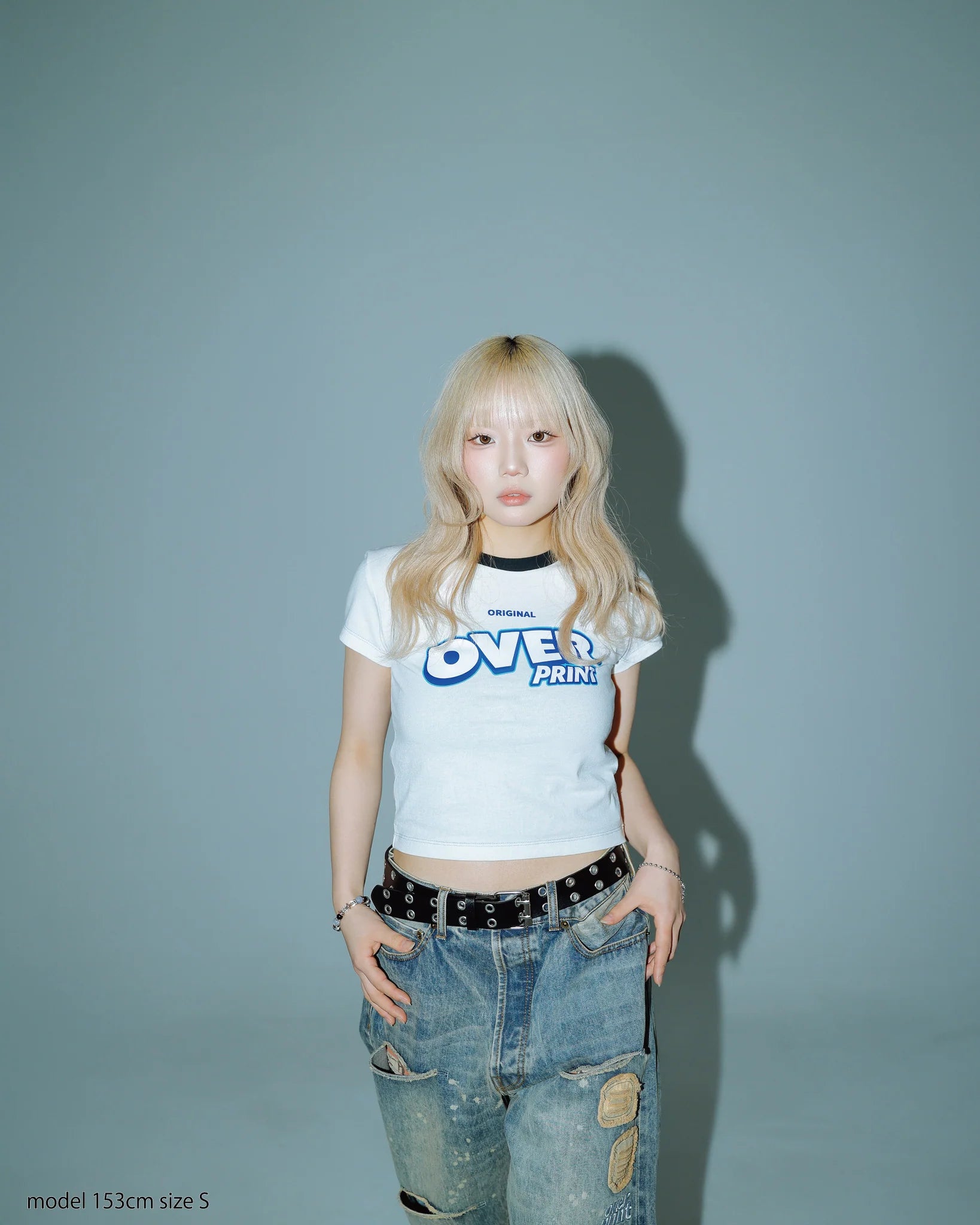 Over Print - Ledies Mini Tee  - 2 Colors
