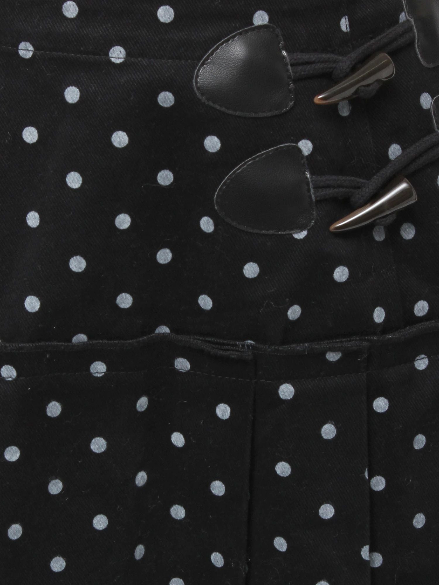 merry jenny｜Lulu Dot Pleated Mini Skirt