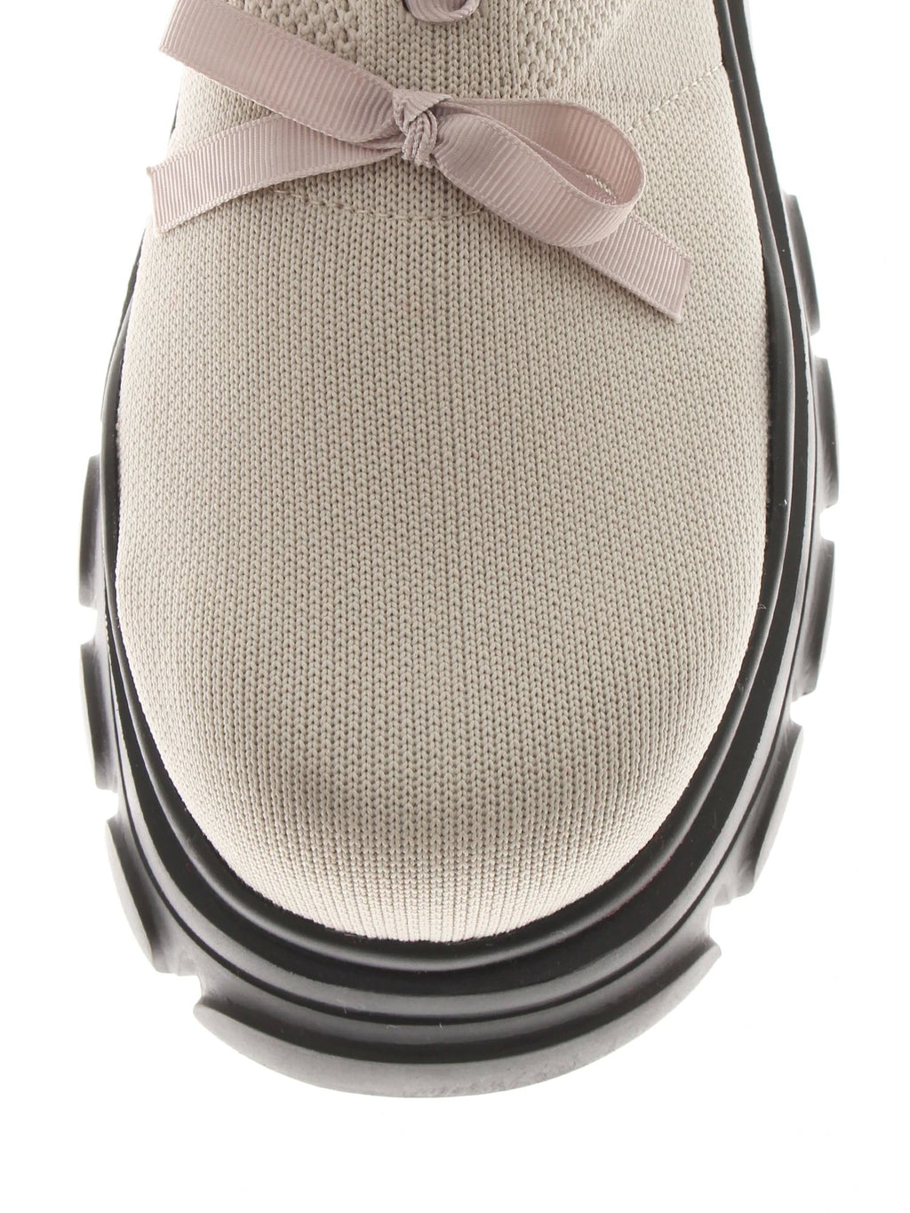 merry jenny｜Ribbon knit boots