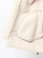 merry jenny｜Cream Boa Mouton Blouson