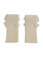 merry jenny｜Ribbon Ribbon Knit Gloves