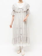 merry jenny｜Sheer Long Gown