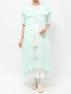 merry jenny｜Sheer Long Gown